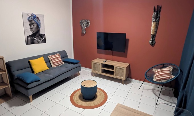Fort-de-France Apartment | T2 au Confort tropical downtown!