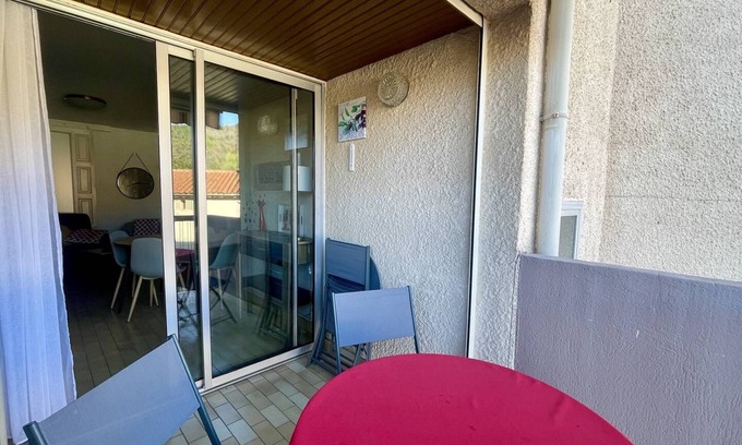 Vernet-les-Bains Apartment | T2 Avec Balcons à Quelques Mètres du Centre et des Commodités de Vernet LES Bains