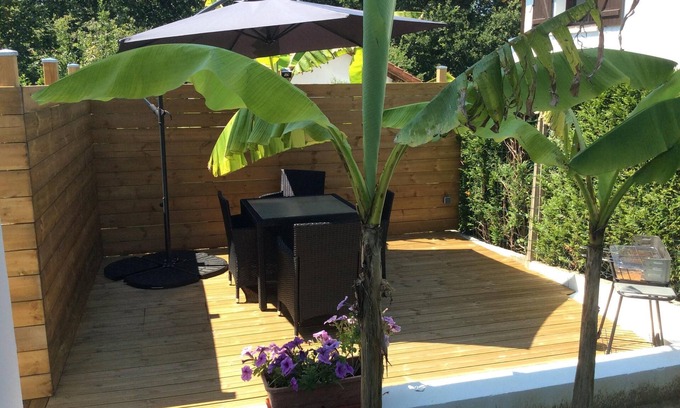 Tarnos Apartment | T2 de 33m,2 personnes, terrasse,jardin,proche plage, bayonne,biarritz,capbreton