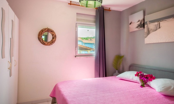 Sainte-Anne Apartment | T2 DE 52 m2 Quiet, ventilated and air-conditioned