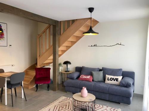 Saint-Priest Apartment | T2 en duplex & terrasse