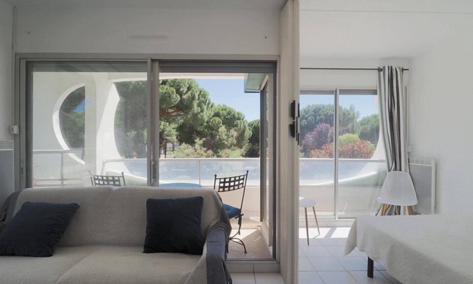 La Petite Motte Apartment | T2 Pour 6 Personnes Dans Résidence Avec Piscine