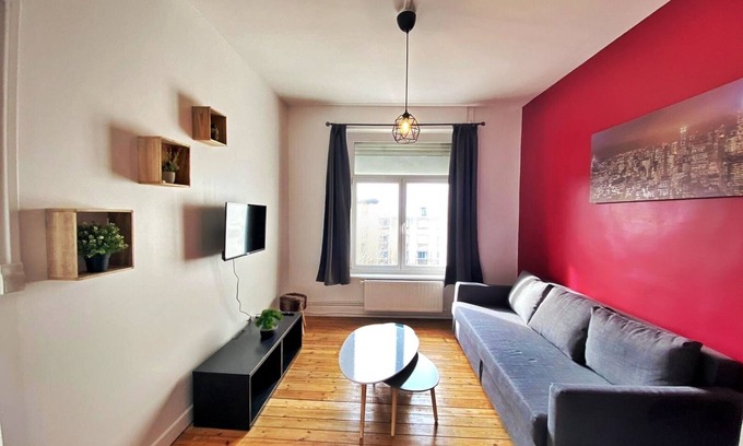 Boulogne-sur-Mer Apartment | ⛴ T2 renovated/WIFI/equipped ⛴ Nausicaa/beach/port ⛴