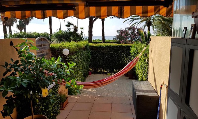 La Bocca Apartment | T2 rez de jardin front de mer