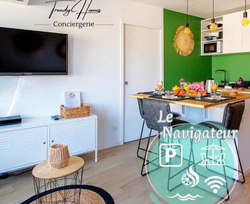 Le Couchant Apartment | T2 - Terrasse - 3 min à pieds des plages- Parking privée - Clim - Wifi - 4 PAX