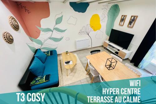Rochefort House | T3 COSY MAISON DE VILLE TERRASSE AU CALME