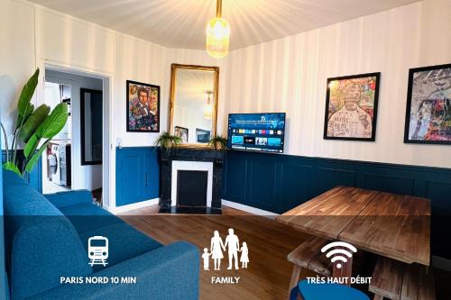Enghien-les-Bains Apartment | T3 Le Louvre d' Enghien 2 Rooms 3 Beds 10mn Paris