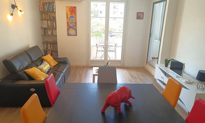 Le Mourillon Apartment | T3 Plages - Clim - Parking