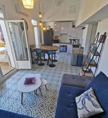 Banyuls-sur-Mer Apartment | T3 terrasse classé 4 étoiles le Poulpe 200m front de mer
