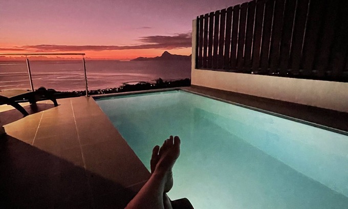 Punaauia Villa | Tahiti Moetama Lodge : VILLA NUI