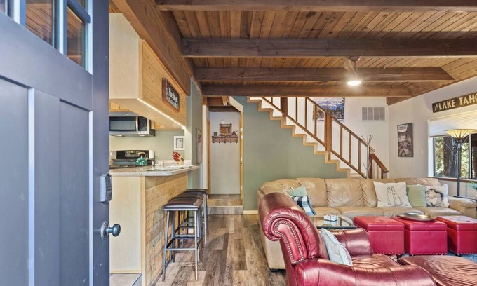 Kings Beach House | Tahoe Blue Haven | Pet Friendly w/Beach Gear & Game Room