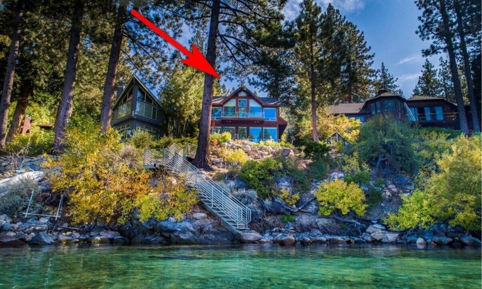 Lakeridge House | Tahoe Lakefront Estate with Amazing Sunset Views