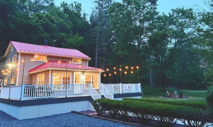 Farrandsville House | Take a hike. Make smores. Relax inside. Everything you want; right here!