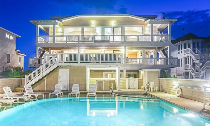 South Nags Head House | Take It To The Limit: 16 BR / 15 BA house in Nags Head, Sleeps 32