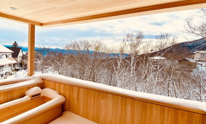 Madarao Mountain Resort House | Tani5 sleepsprivate openair bathself catered 8seater carprivate kitchenmoutain view / Iiyama Nagano