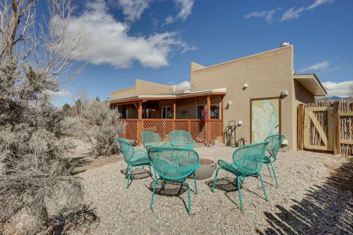 Taos House | Taos Home with Private Hot Tub, Sauna and Gas Grill!