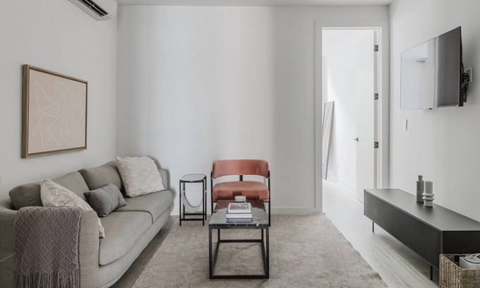 Williamsburg Apartment | Tasteful Williamsburg 2BR w/W/D & A/C, nr McCarren Park, by Blueground