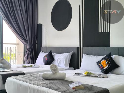 Nusajaya Apartment | Teega 4Pax Stylish Comfort Studio Netflix BySTAY
