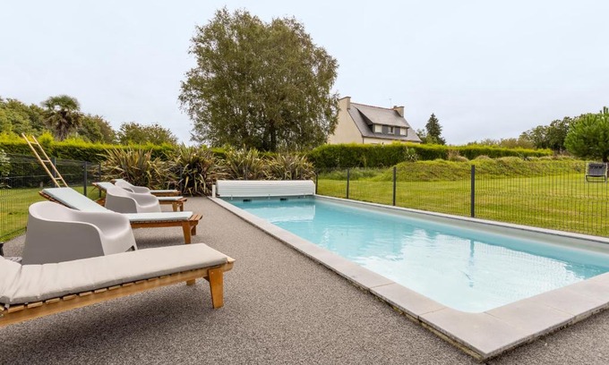 Clohars-Fouesnant Other | Tente Lodge Calme, Nature, Piscine