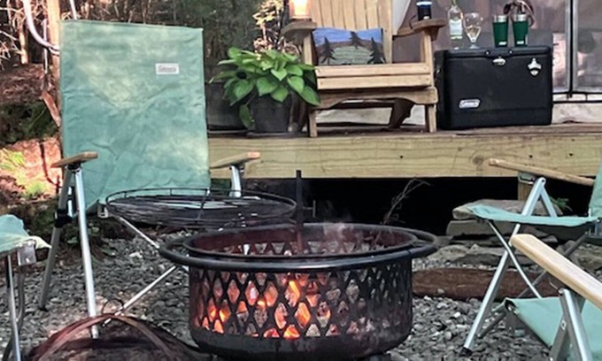 Smithville Flats RV Rental | Tentrr Signature Site - Adirondack - Coleman Outfitted Site