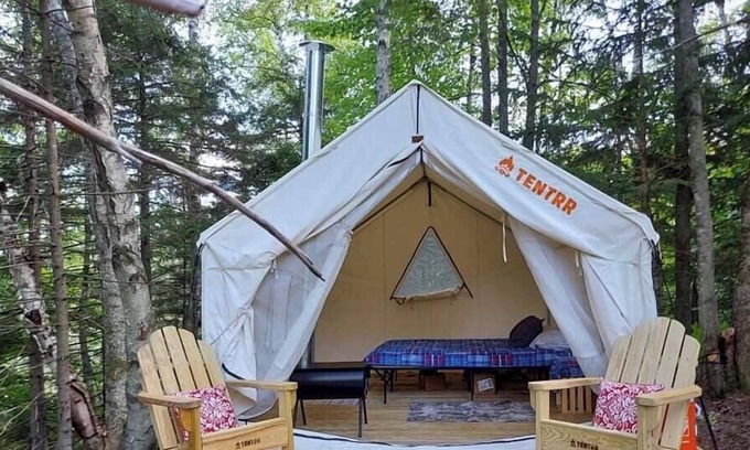 East Calais RV Rental | Tentrr Signature Site - Bluejay Boulevard