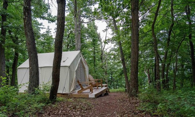 Berkeley Springs RV Rental | Tentrr State Park Site - WV Cacapon State Park - Site G (2.6 miles past Cacapon