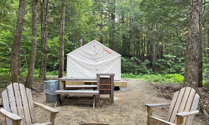 Dover-Foxcroft RV Rental | Tentrr State Park Site - Maine Peaks Kenny State Park - Single Camp