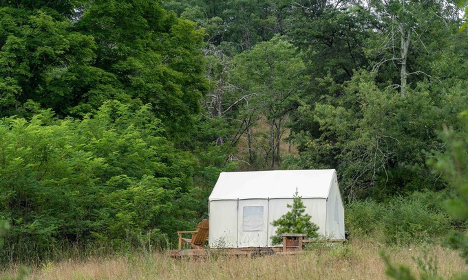 Mathias RV Rental | Tentrr State Park Site - WV Lost River State Park - Site F - Single Camp