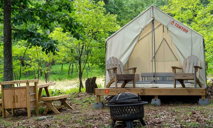 Mathias RV Rental | Tentrr State Park Site - WV Lost River State Park - Wooded Wilderness C - Single