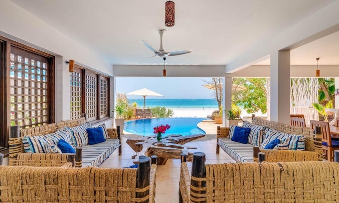Diani Beach Apartment | Tequila Sunrise Pool Cabana-Diani Beach