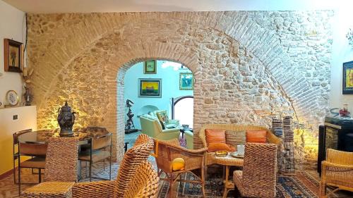 Selci Apartment | Terrace on the Village Casa D'Autore