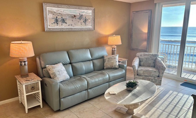 Indian Harbour Beach Condo | Thanksgiving and Christmas still available!New living room furniture!Great unit!