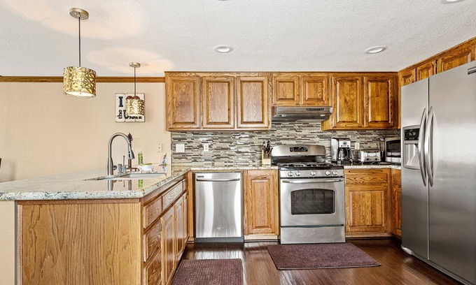 The Village Condo | The Adler's Nest | Lakefront, Pool, and Spa