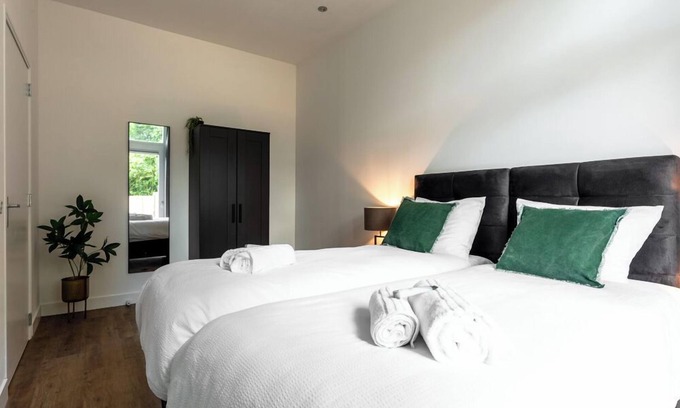Municipality of Tilburg Apartment | The apartment features one luxuriously appointed bedroom.