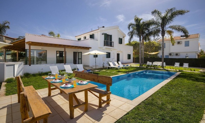Protaras Villa | The Apple Tree Villa, Stylish 4-Bedroom Protaras Villa with Private Pool!