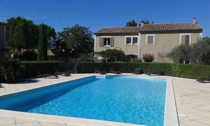 St.-Remy-de-Provence Apartment | The bastide gardens arcadie classified 4 stars furnished tourism