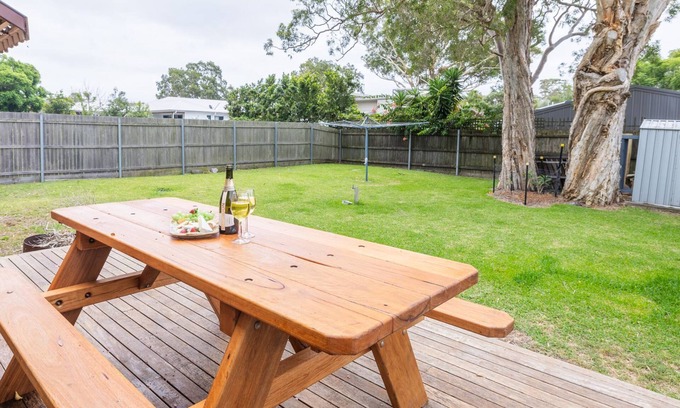 Nelson Bay House | The Beach Shack, 28 Shoal Bay Road - fantastic original beach house that allows pets