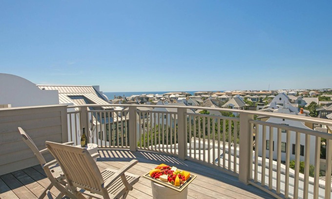 Rosemary Beach House | The Belvedere- 5 Level, 7 Bedroom and 9 Bathroom Masterpiece with Private Pool