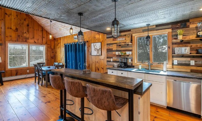 Eustis Cabin | The best Maine has to offer: cozy cabin close to hiking, ATV trails & skiing!