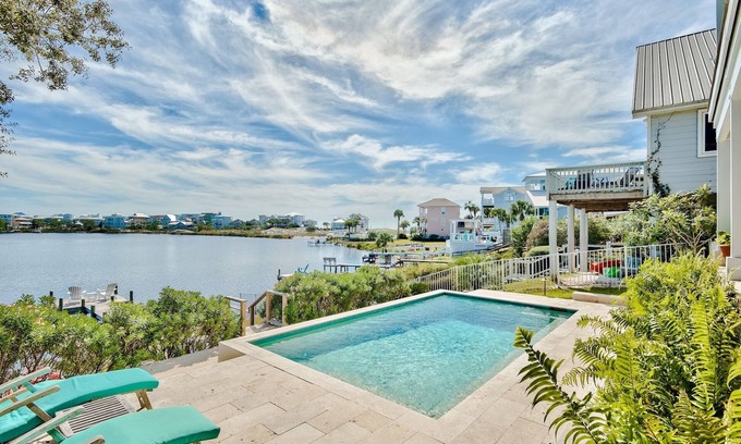 Seagrove Beach House | "The Best of Both" - Lakefront Gulfview with Pool and Easy Access to the Beach