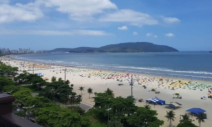 Gonzaga Apartment | The Best View and Location in Santos