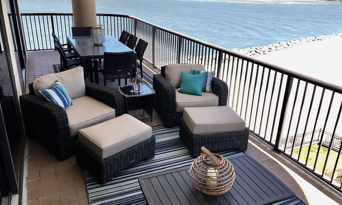 Orange Beach Condo | The BEST view on the island! Luxury 4BR/4.5BA HUGE balcony, walk to restaurants!