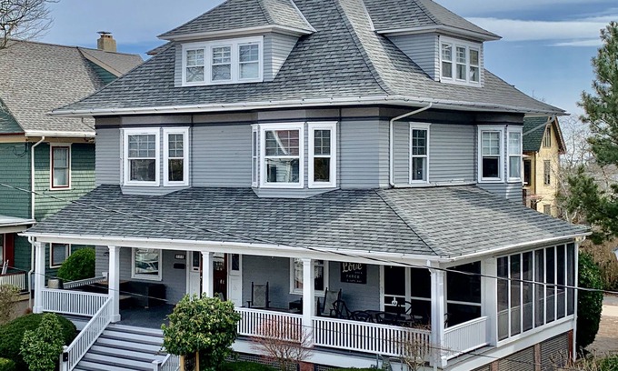 Cape May House | The Big House on Hughes- unbeatable location, killer porch and parking galore