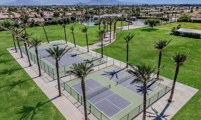 Indio House | The Bravo Beach Club.Tennis,Pickle-ball,Soccer Field, sand beach.