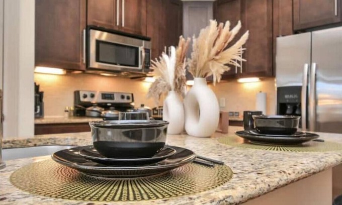 Astrodome Apartment | The Calm Space Med Ctr Walk To NRG! Gym Pool