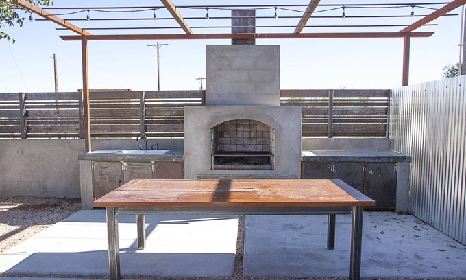 Marfa House | The Casita at Kruger Gallery Marfa