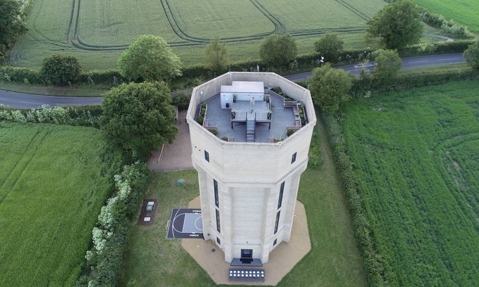 Ipswich Apartment | The Concrete Castle - 7 floors with a Lift, Cinema and an 80ft high Roof Garden