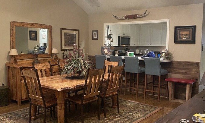 Lubbock House | The Cow Palace! Beautiful 3/2 townhouse with a western flair!
