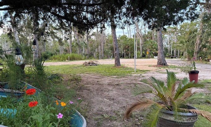 Steinhatchee House | The Creek site- Paradise, Beautiful, private RV retreat in a perfect location!