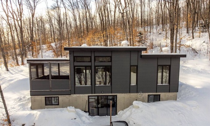 Entrelacs Ski Chalet | The Cute Little Seal in May with jacuzzi